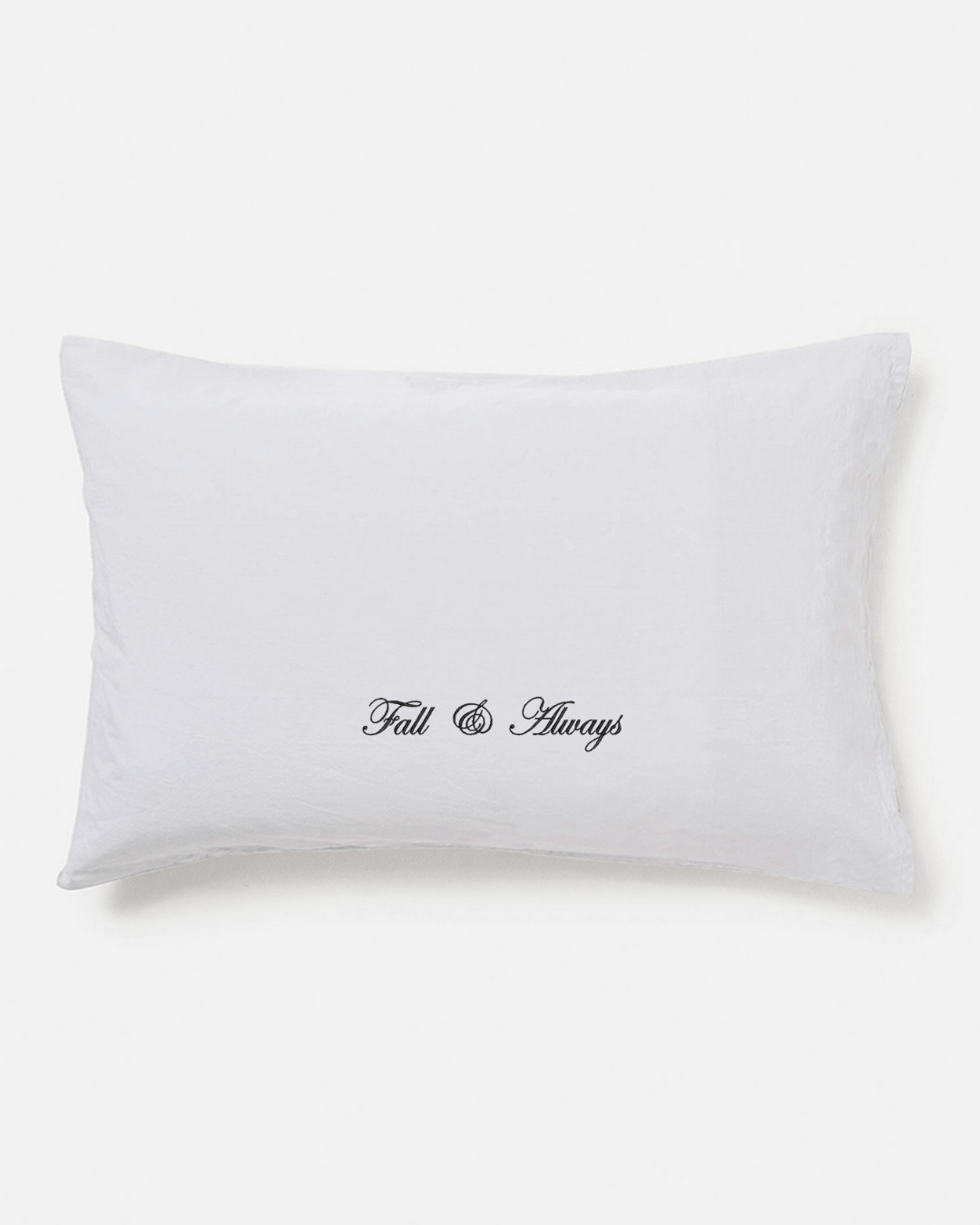 Custom Embroidered Pillowcase Single - Lorelai