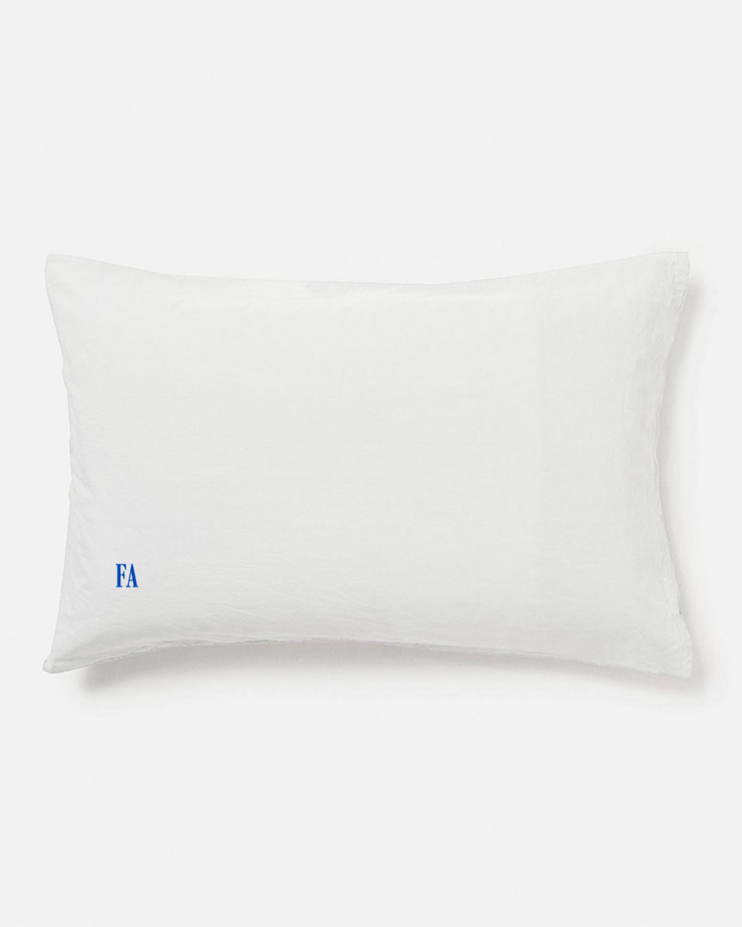 Custom Embroidered Pillowcase Single - Prue