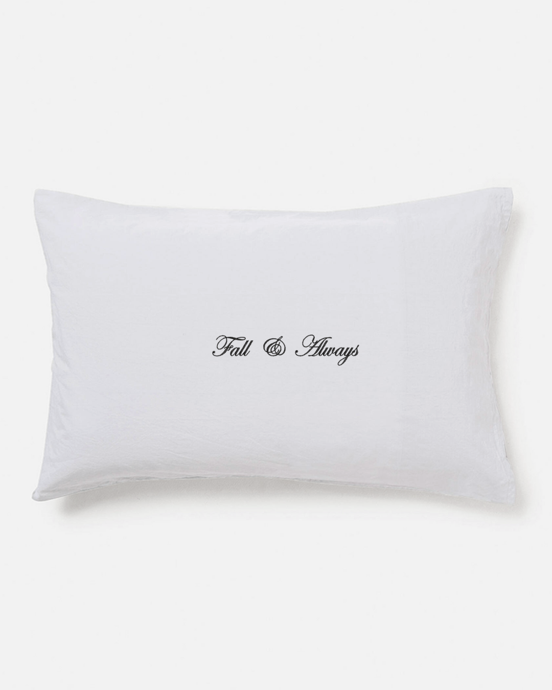 Custom Embroidered Pillowcase Single - Lorelai