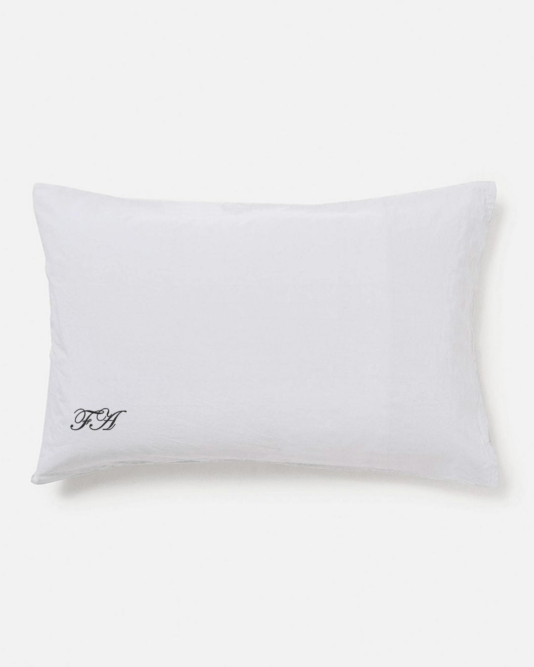 Custom Embroidered Pillowcase Single - Lorelai