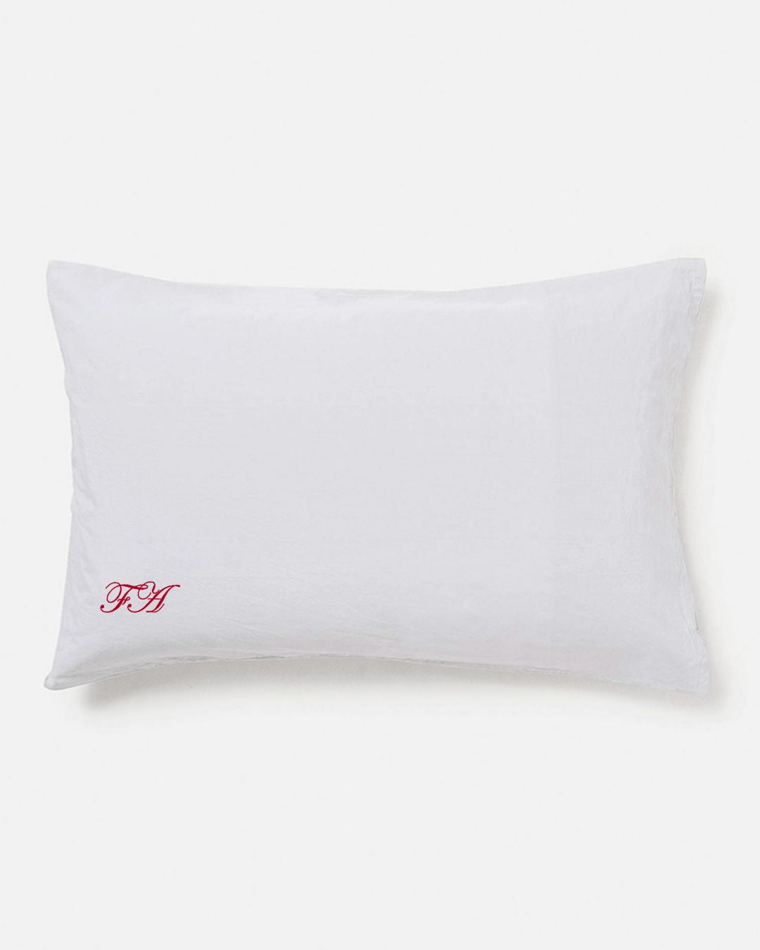 Custom Embroidered Pillowcase Single - Lorelai