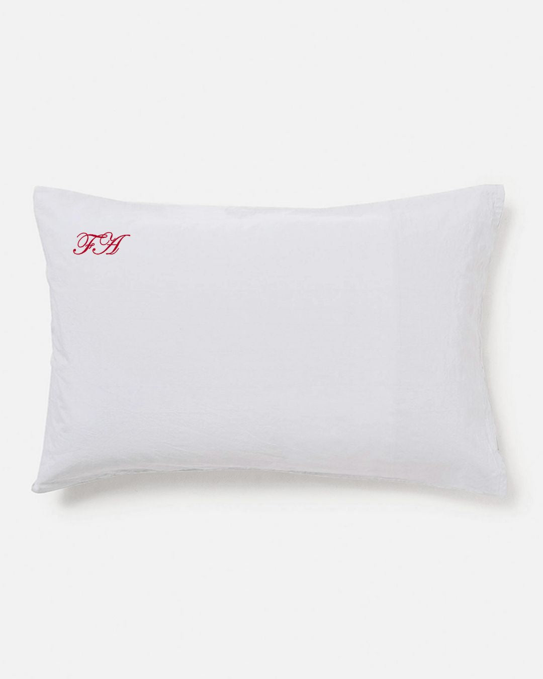 Custom Embroidered Pillowcase Single - Lorelai