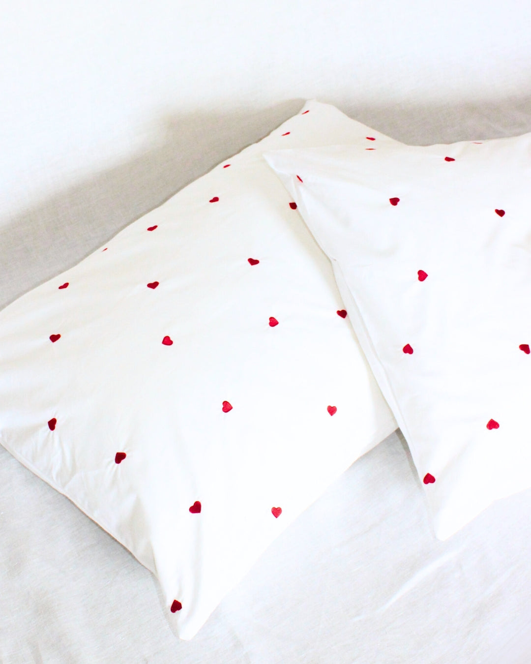 Sweetheart Organic Cotton Pillowcase Pair