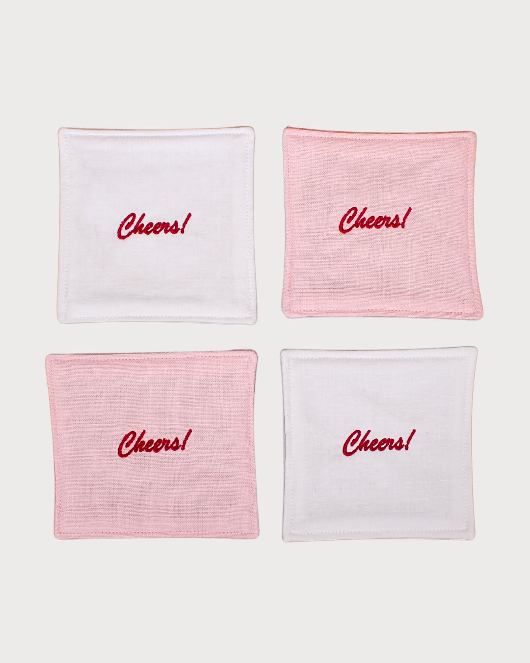 Cheers Coaster Set - Marshmallow