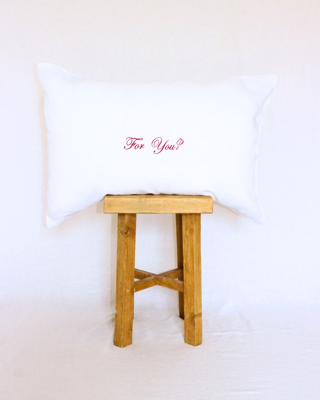 For You Pillowcase Pair - Cherry