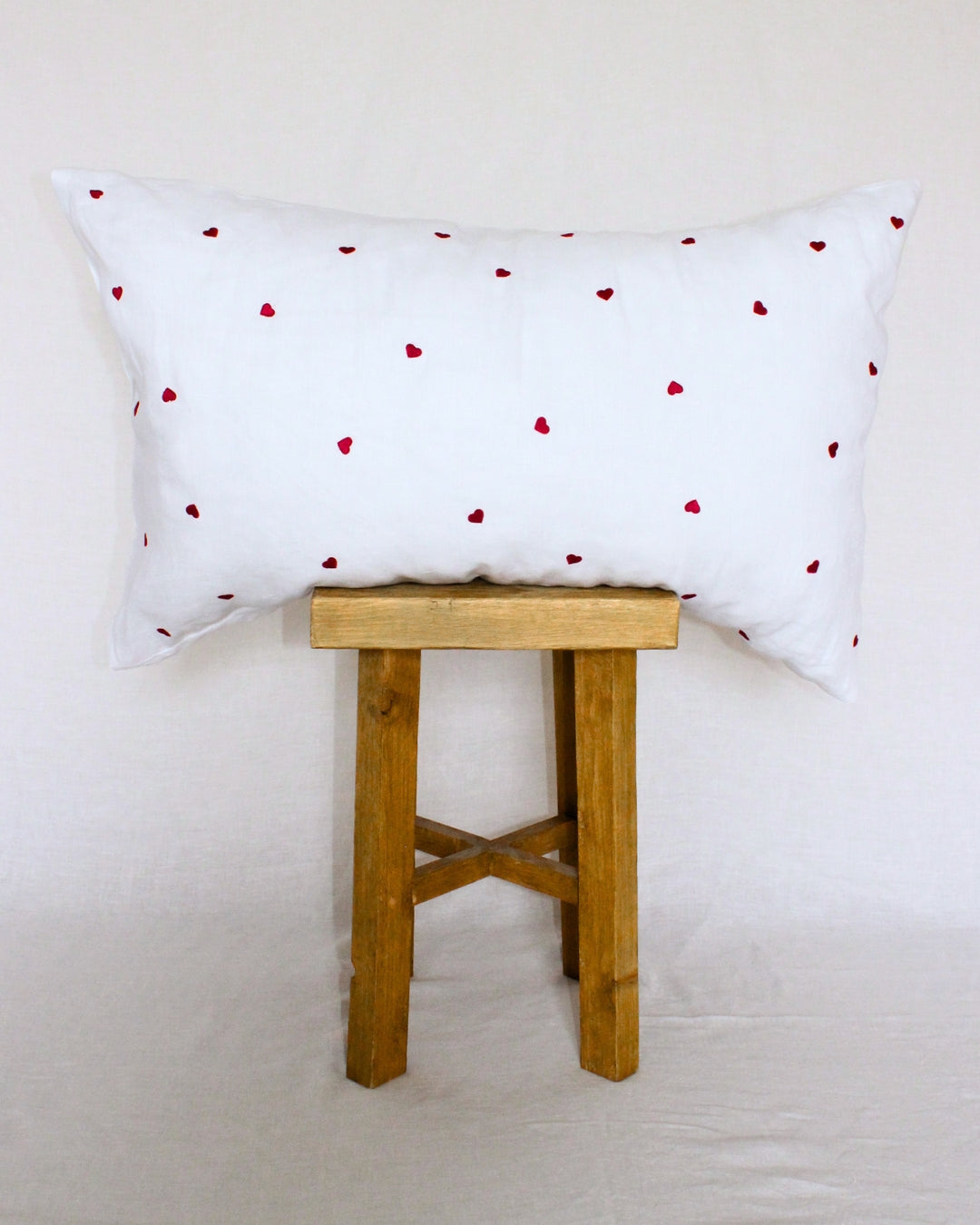 Sweetheart French Linen Pillowcase Pair