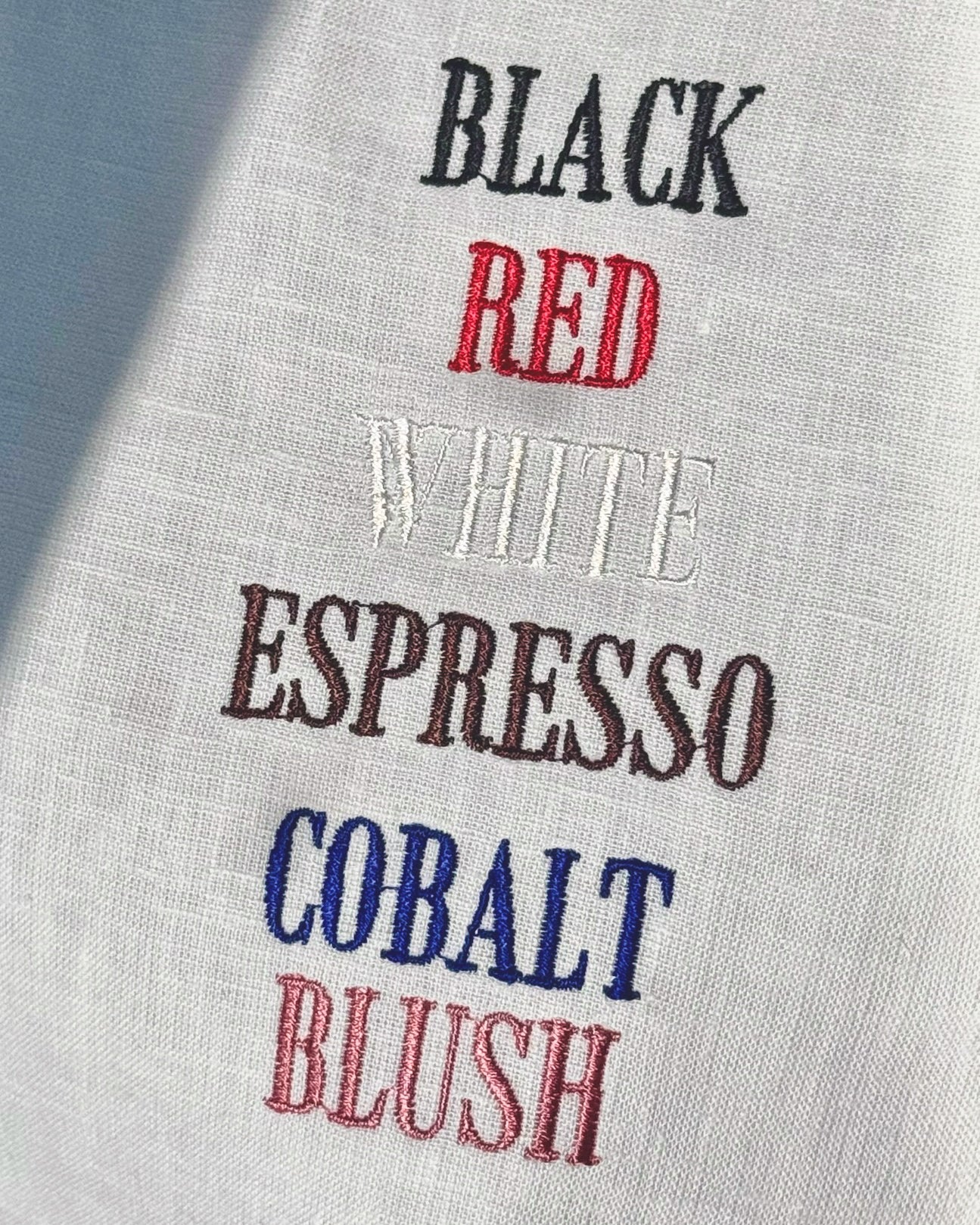 Custom Embroidered Pillowcase Single - Prue