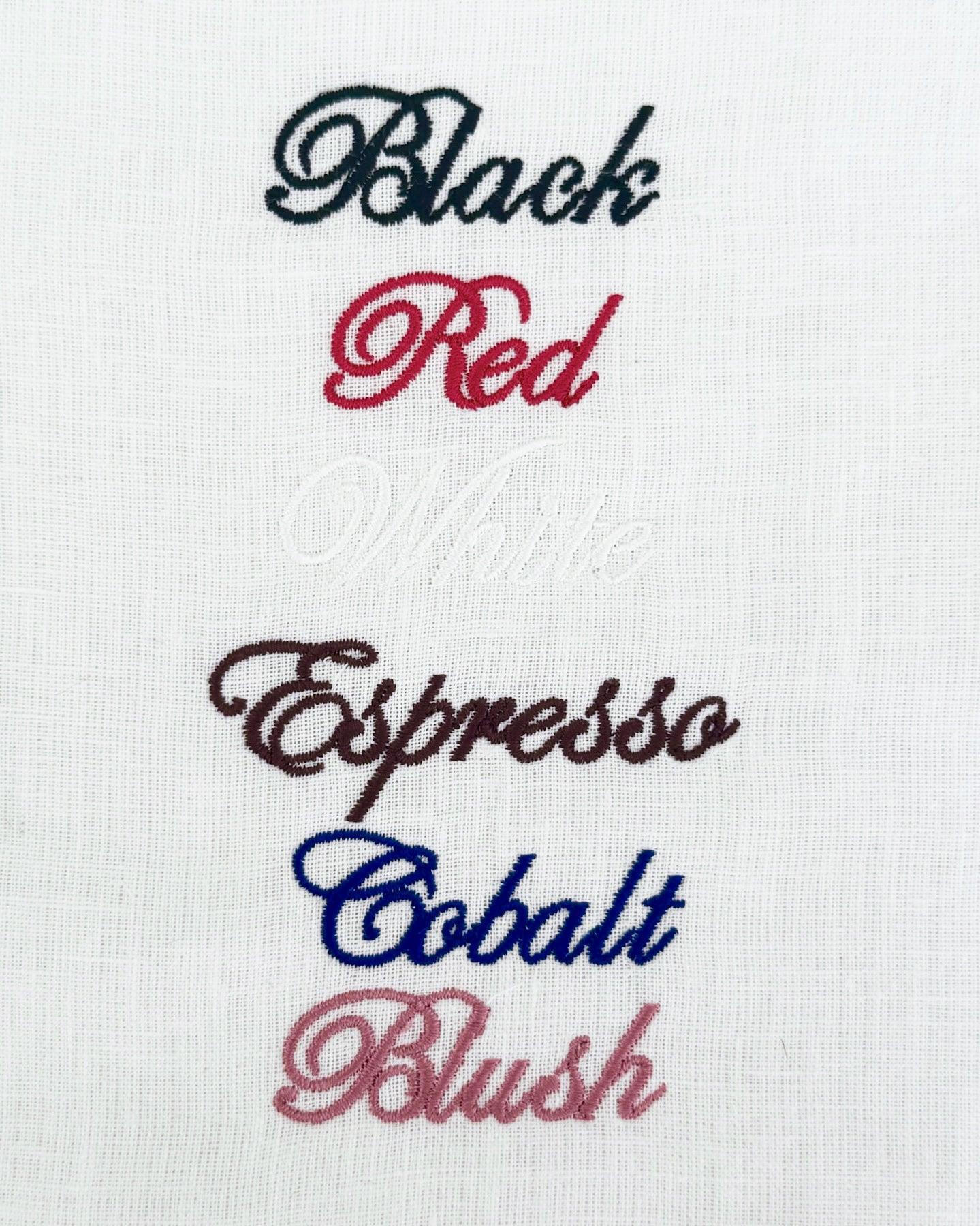 Custom Embroidered Pillowcase Pair - Lorelai