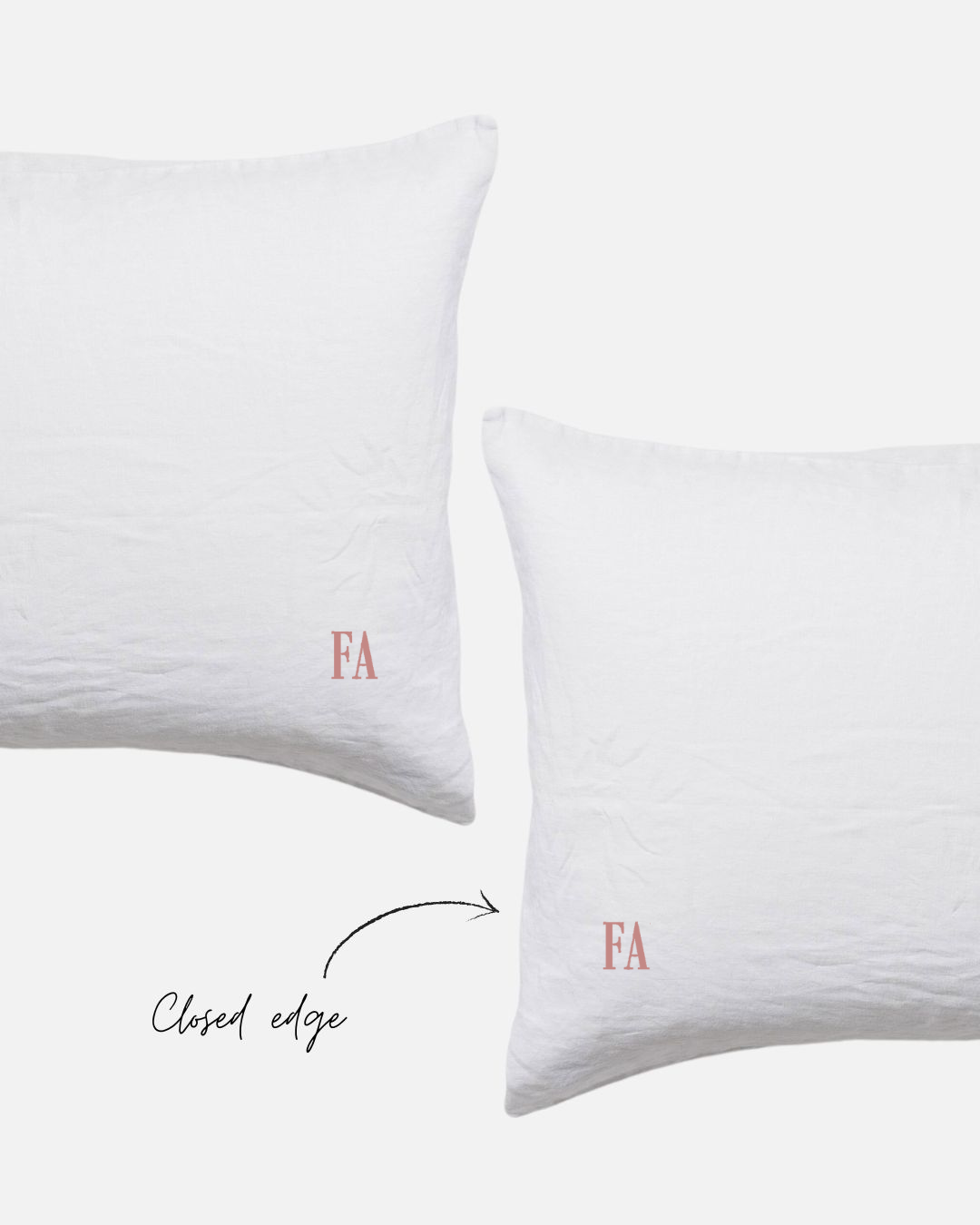 Custom Embroidered Pillowcase Pair - Prue