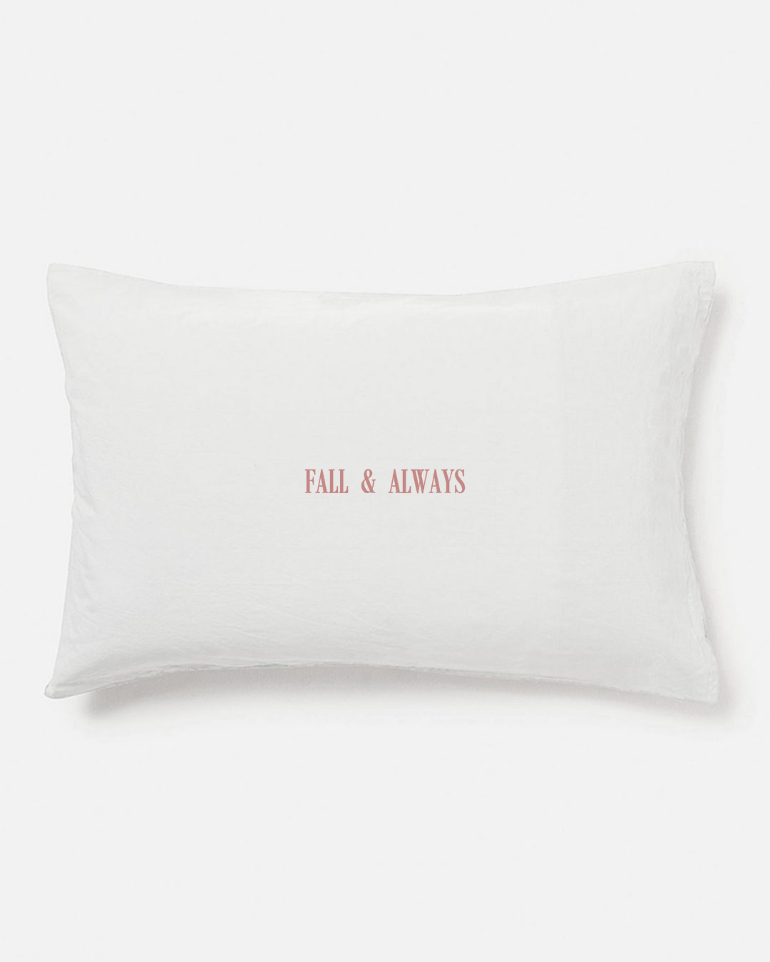 Custom Embroidered Pillowcase Single - Prue