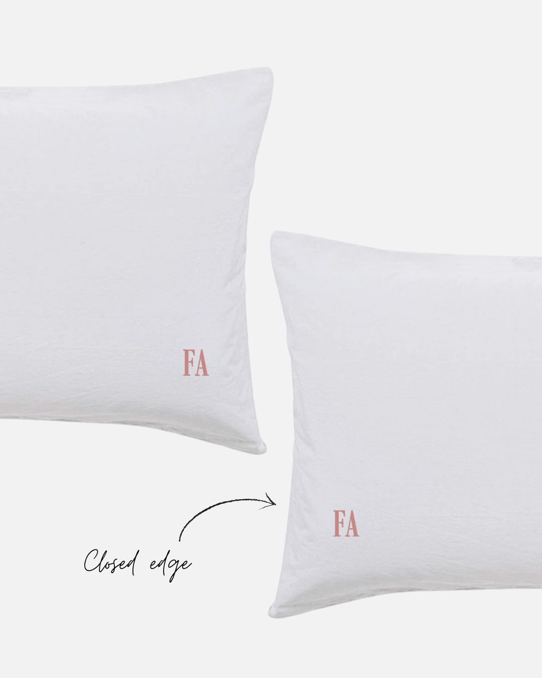 Custom Embroidered Pillowcase Pair - Prue