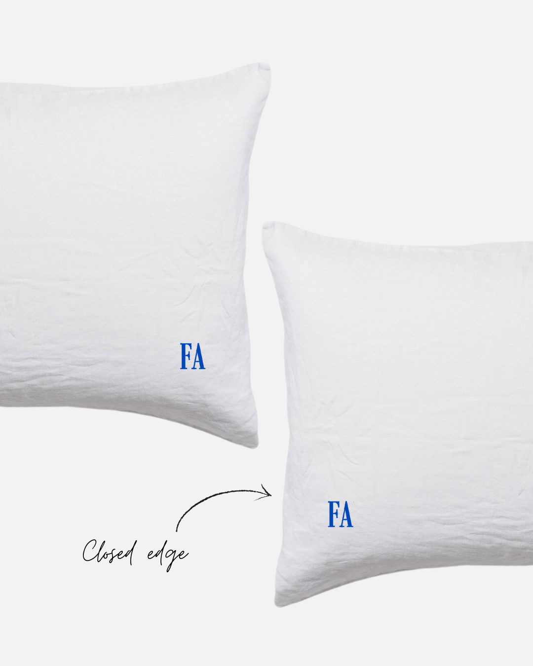 Custom Embroidered Pillowcase Pair - Prue