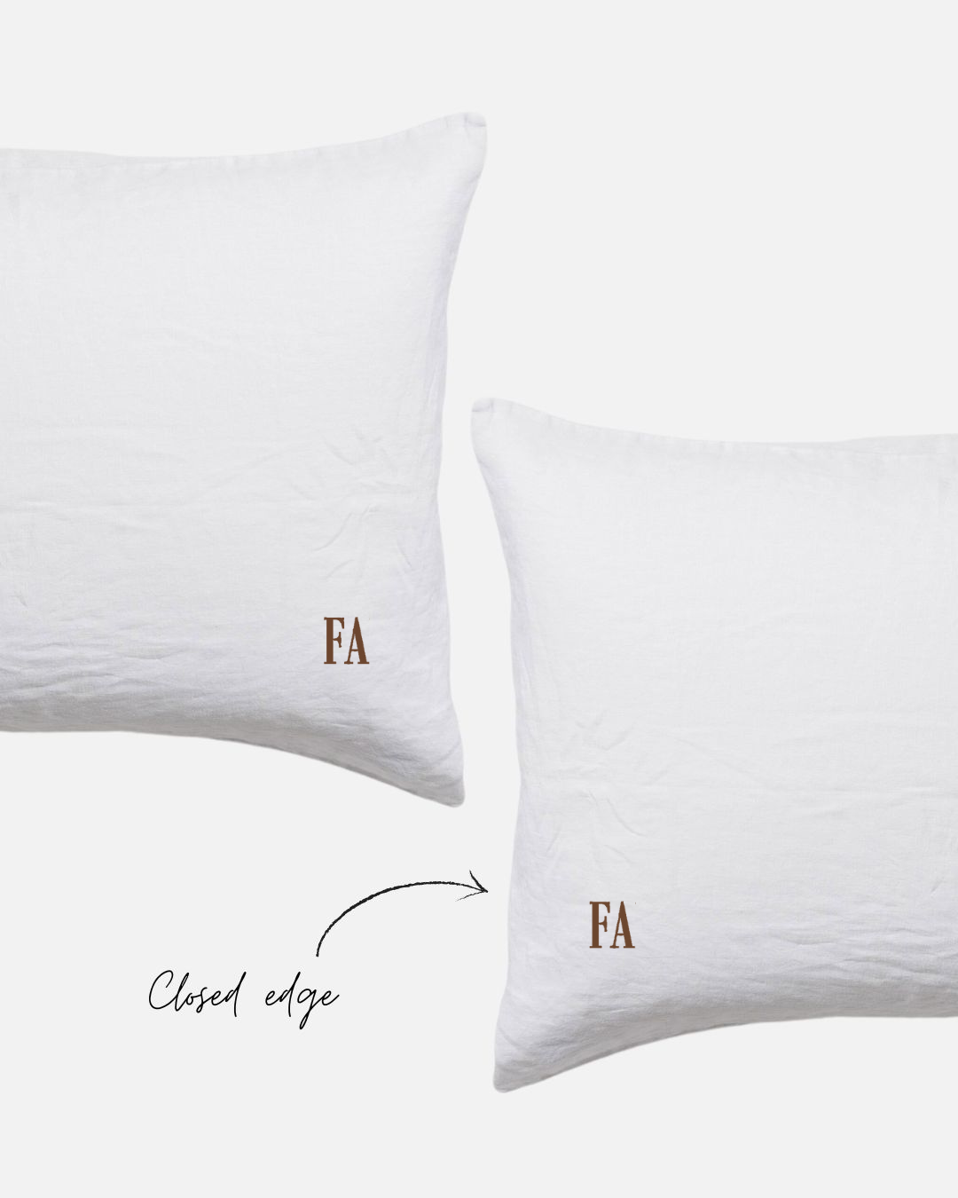 Custom Embroidered Pillowcase Pair - Prue