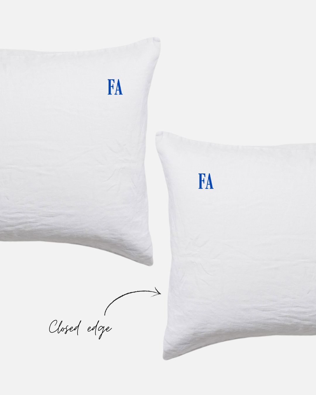 Custom Embroidered Pillowcase Pair - Prue
