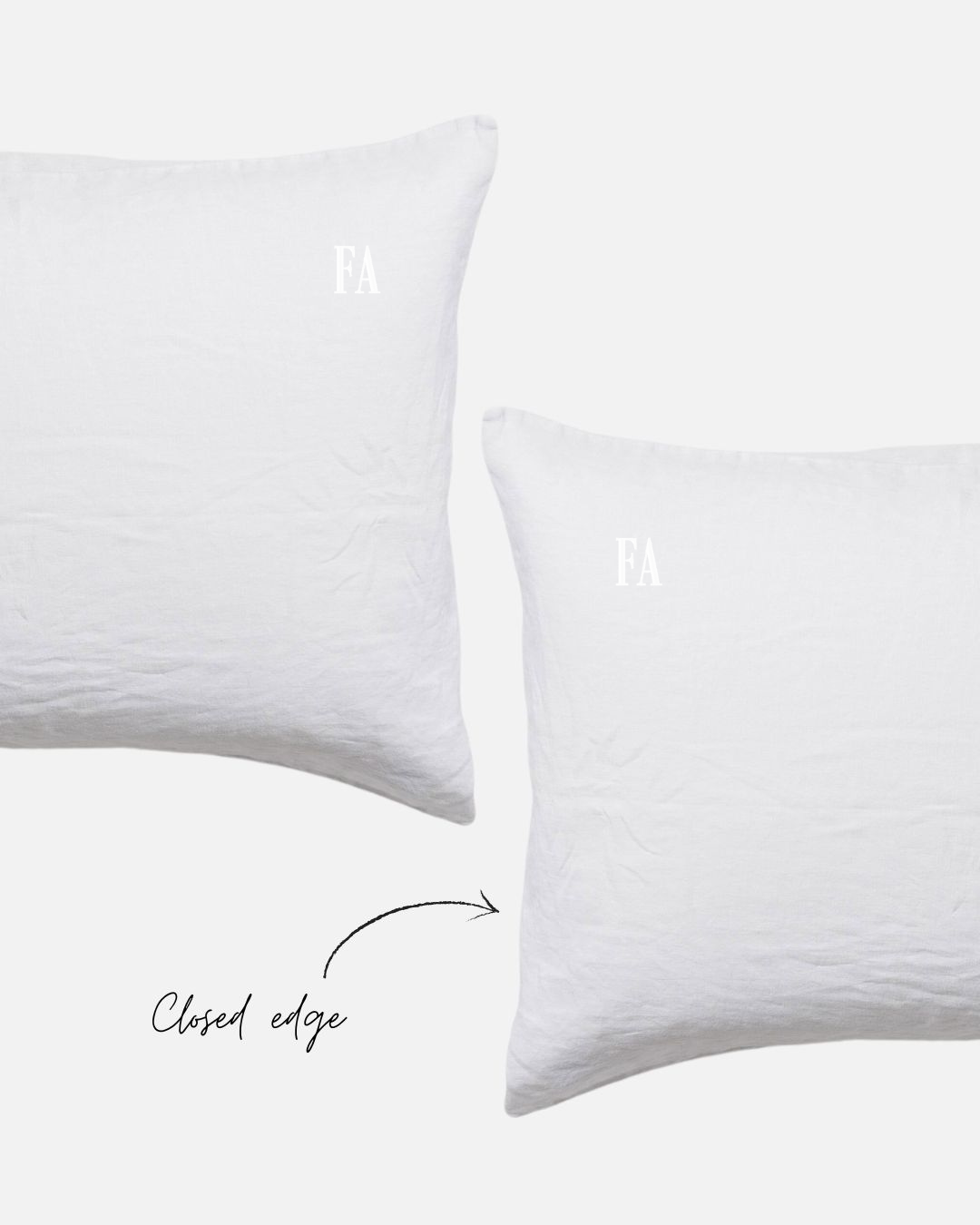 Custom Embroidered Pillowcase Pair - Prue
