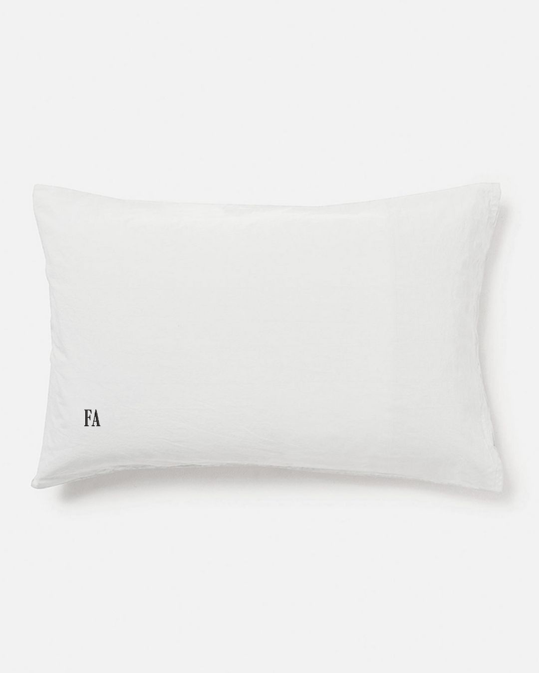 Custom Embroidered Pillowcase Single - Prue