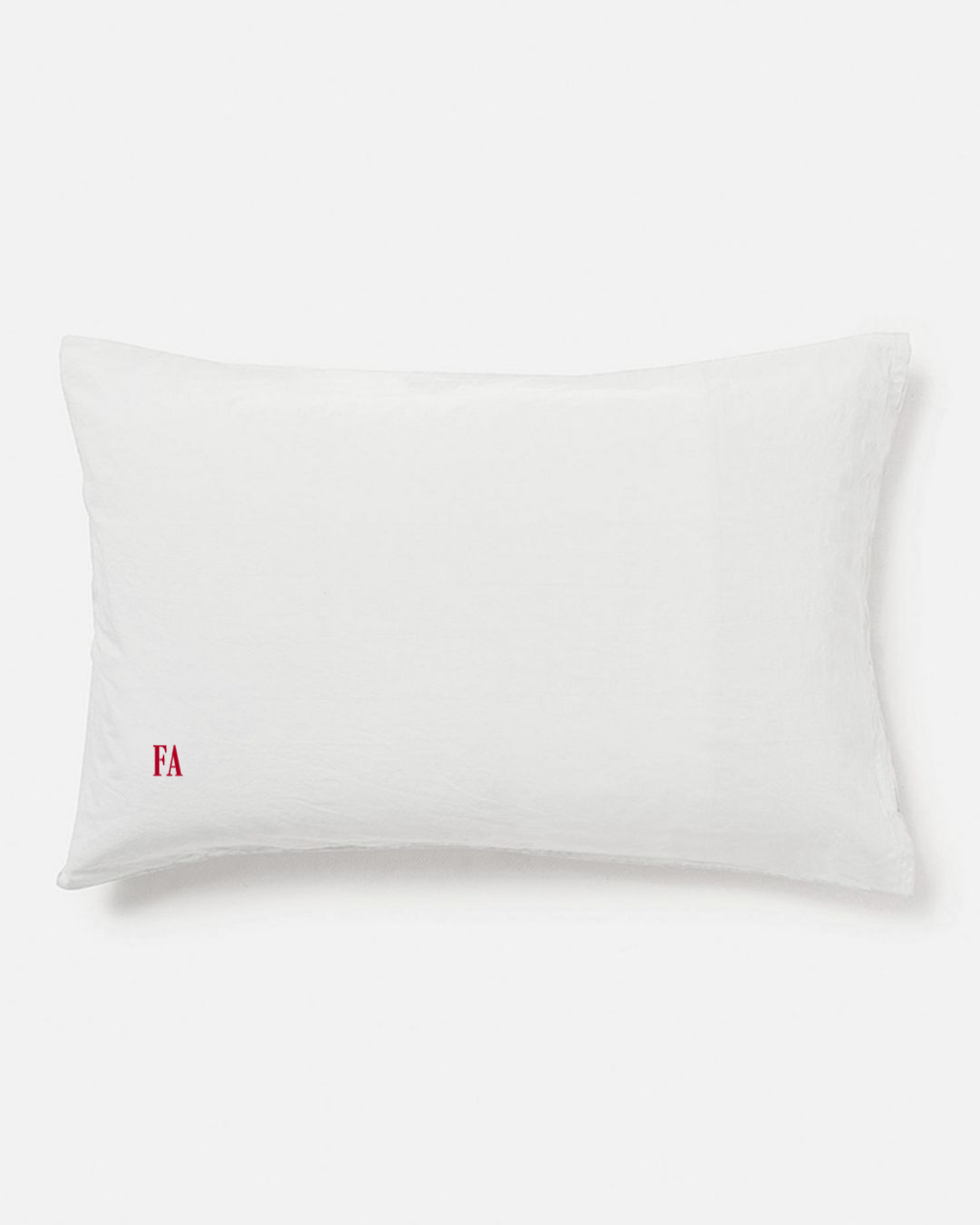 Custom Embroidered Pillowcase Single - Prue