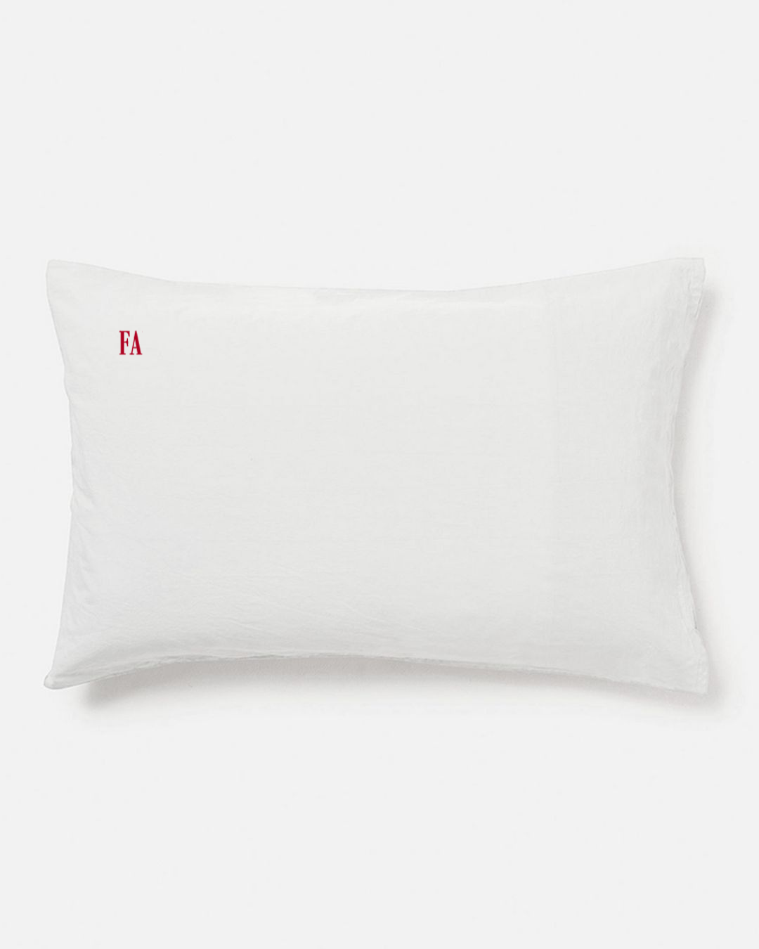 Custom Embroidered Pillowcase Single - Prue