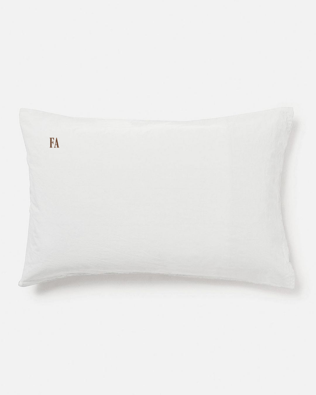 Custom Embroidered Pillowcase Single - Prue