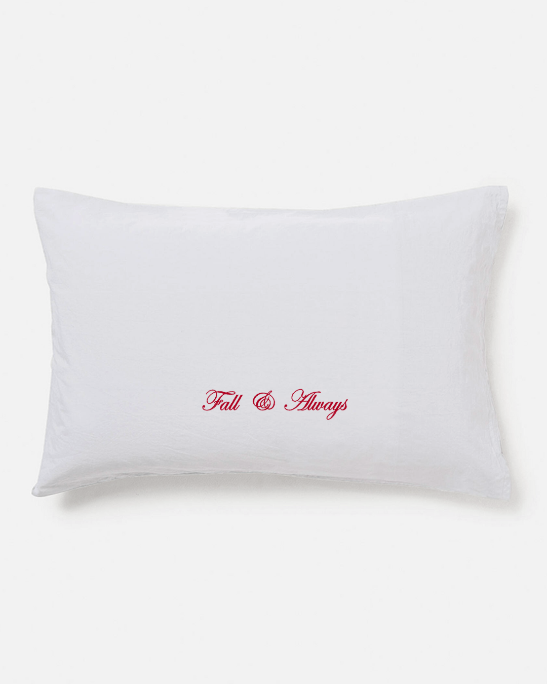 Custom Embroidered Pillowcase Single - Lorelai
