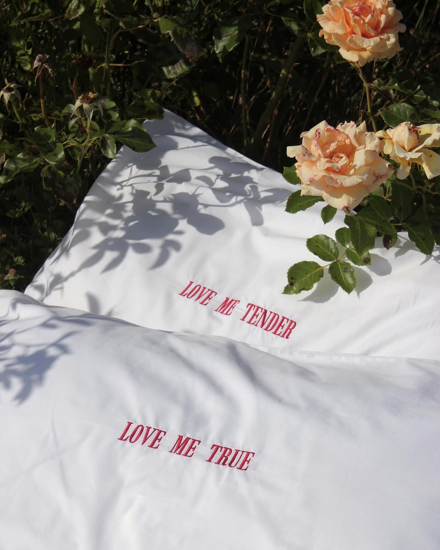 Custom Embroidered Pillowcase Pair - Prue