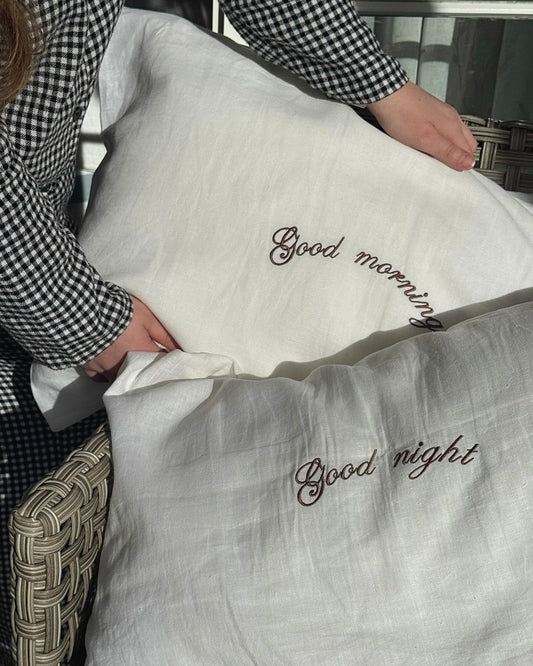 Good Morning Pillowcase Pair