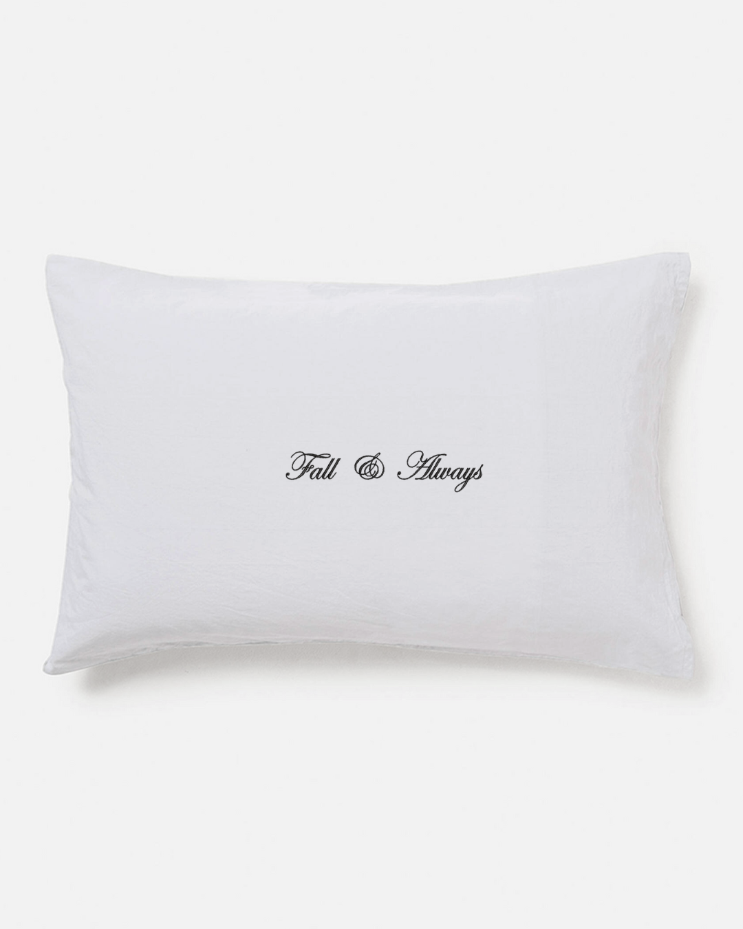 Custom Embroidered Pillowcase Pair - Lorelai