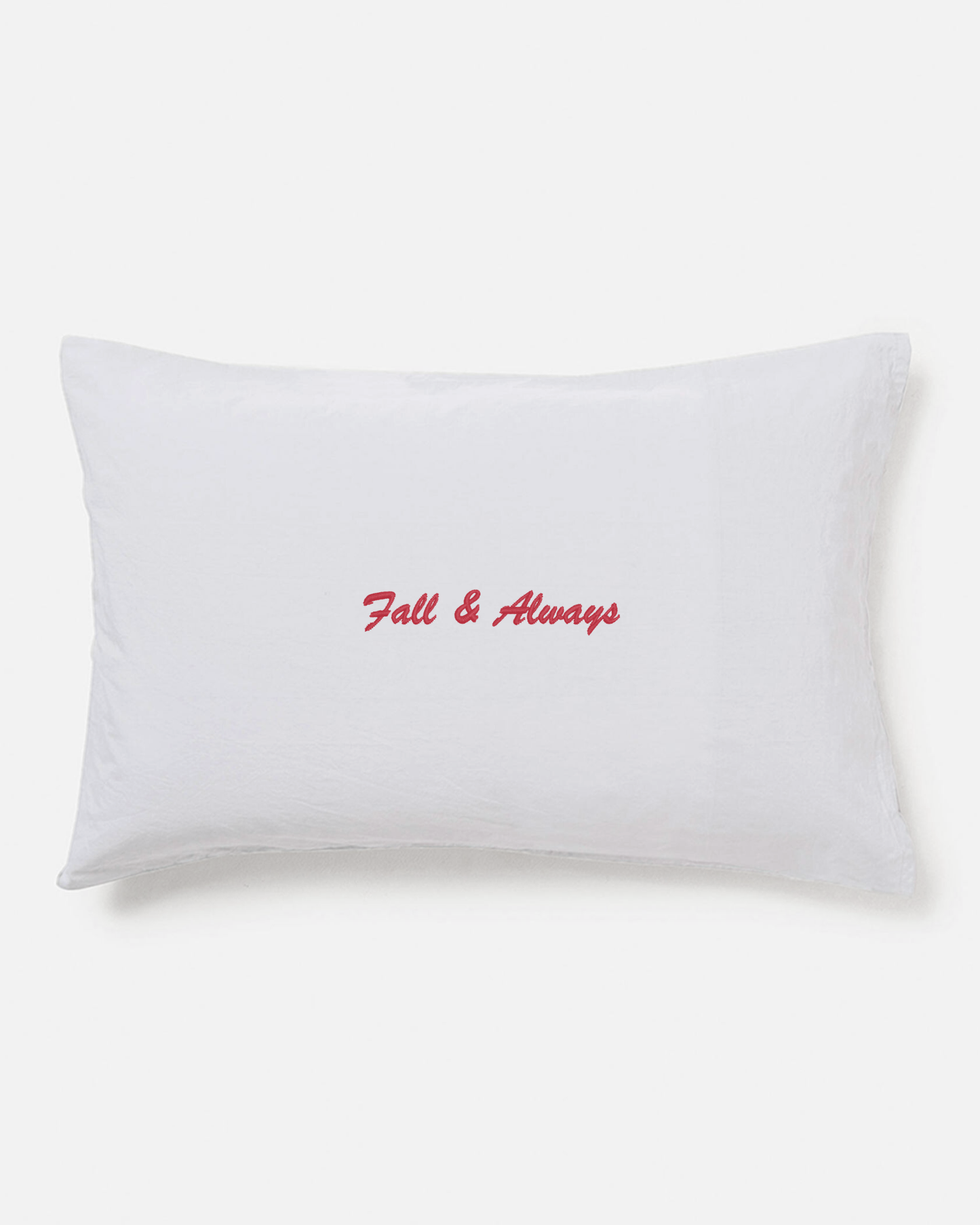 Custom Embroidered Pillowcases - Cleo