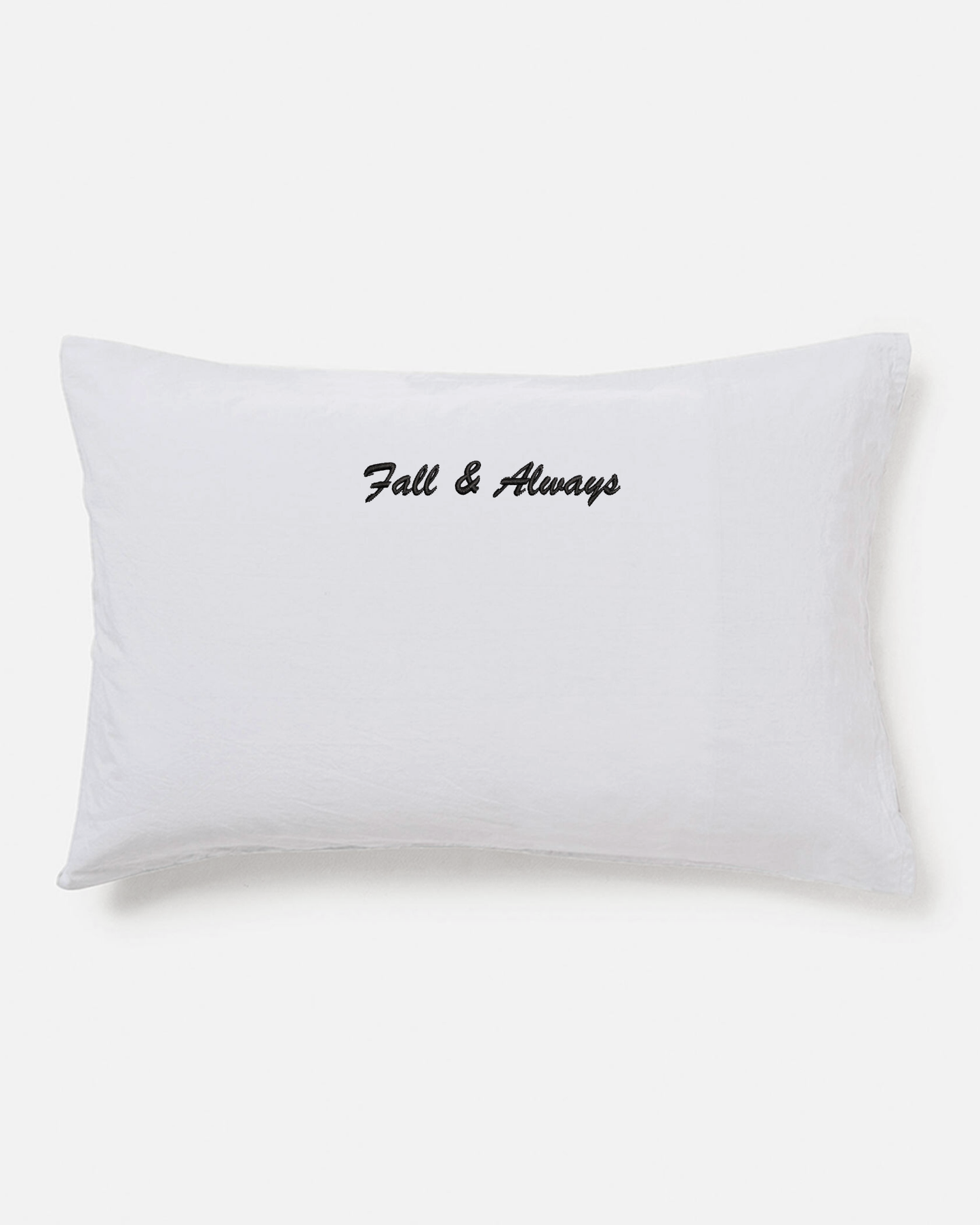 Custom Embroidered Pillowcases - Cleo