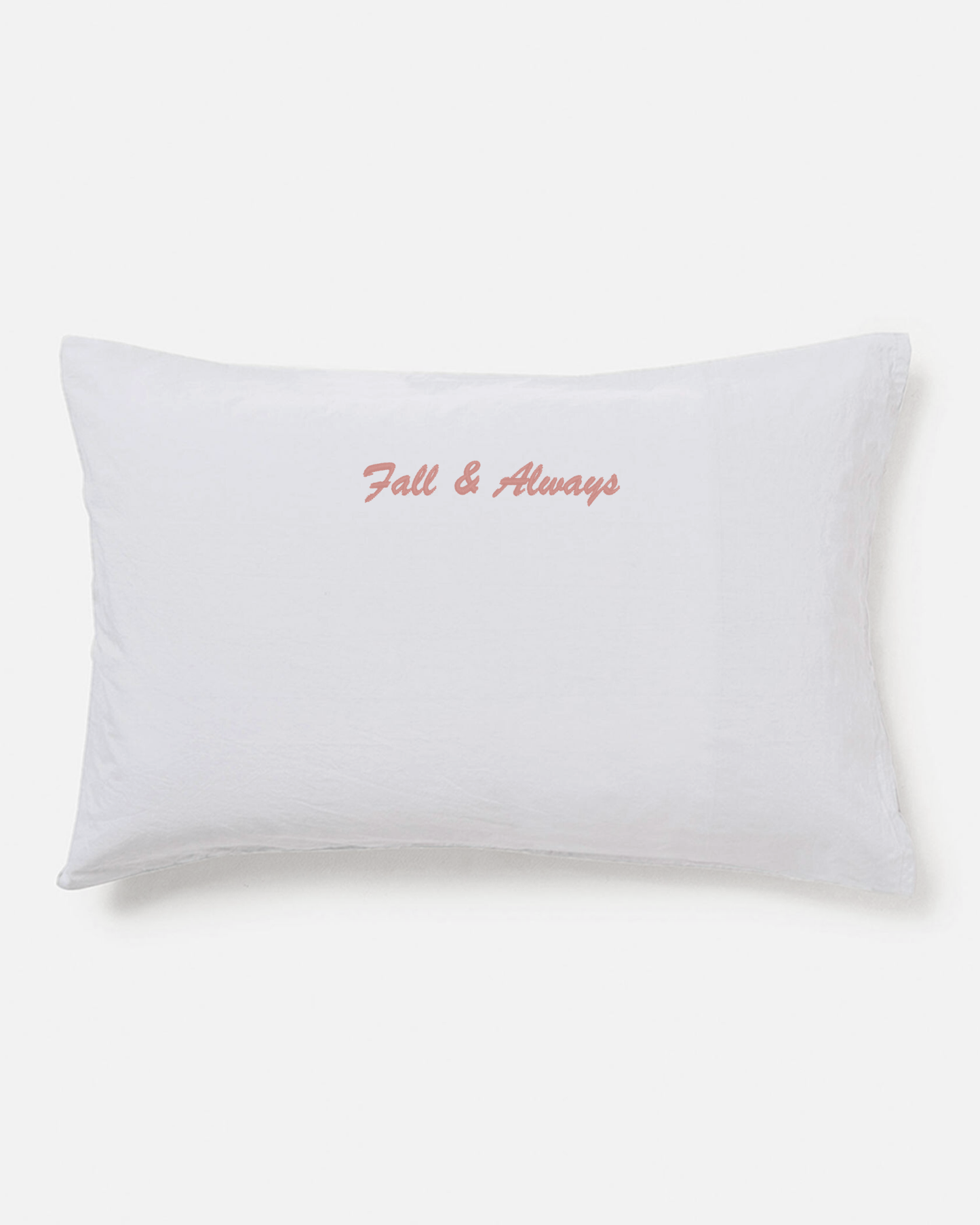 Custom Embroidered Pillowcases - Cleo