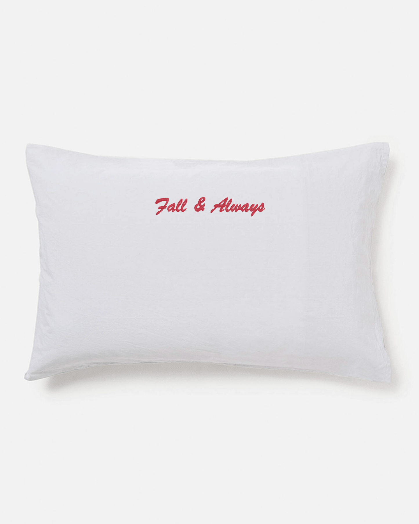 Custom Embroidered Pillowcases - Cleo
