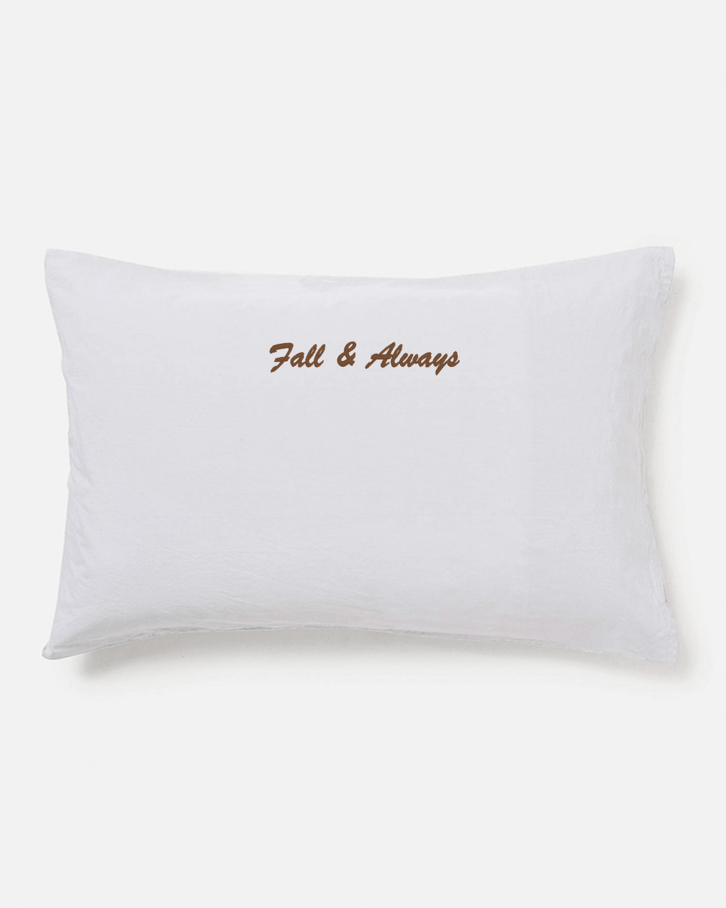 Custom Embroidered Pillowcases - Cleo