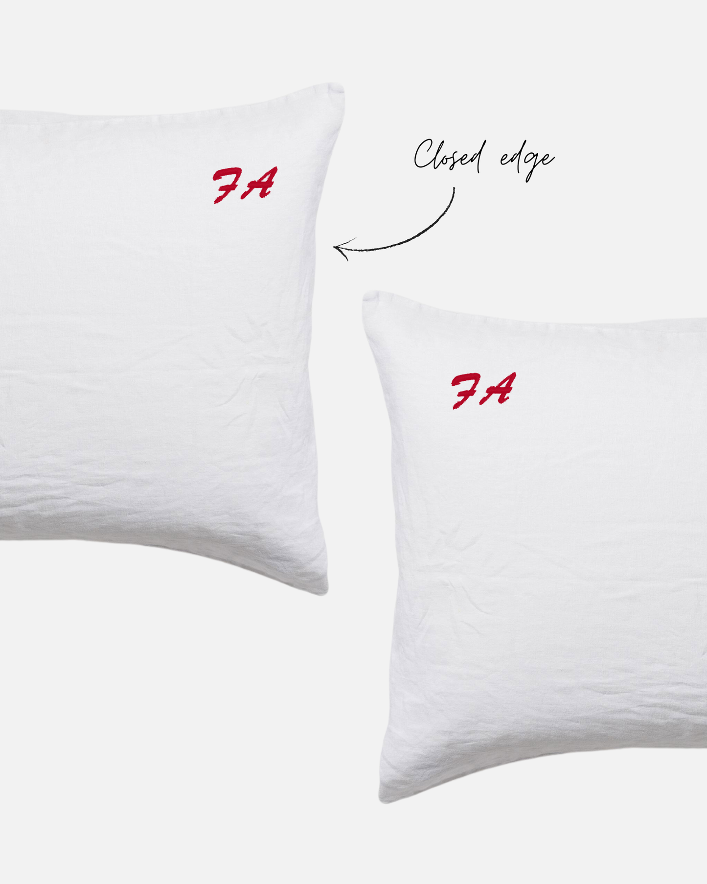 Custom Embroidered Pillowcases - Cleo