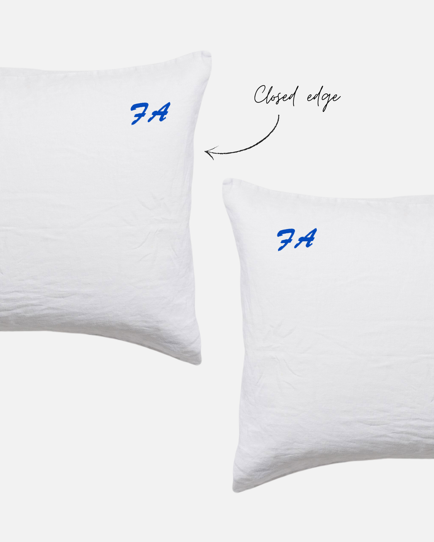 Custom Embroidered Pillowcases - Cleo