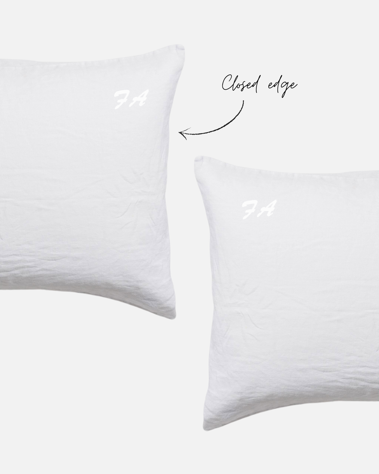 Custom Embroidered Pillowcases - Cleo