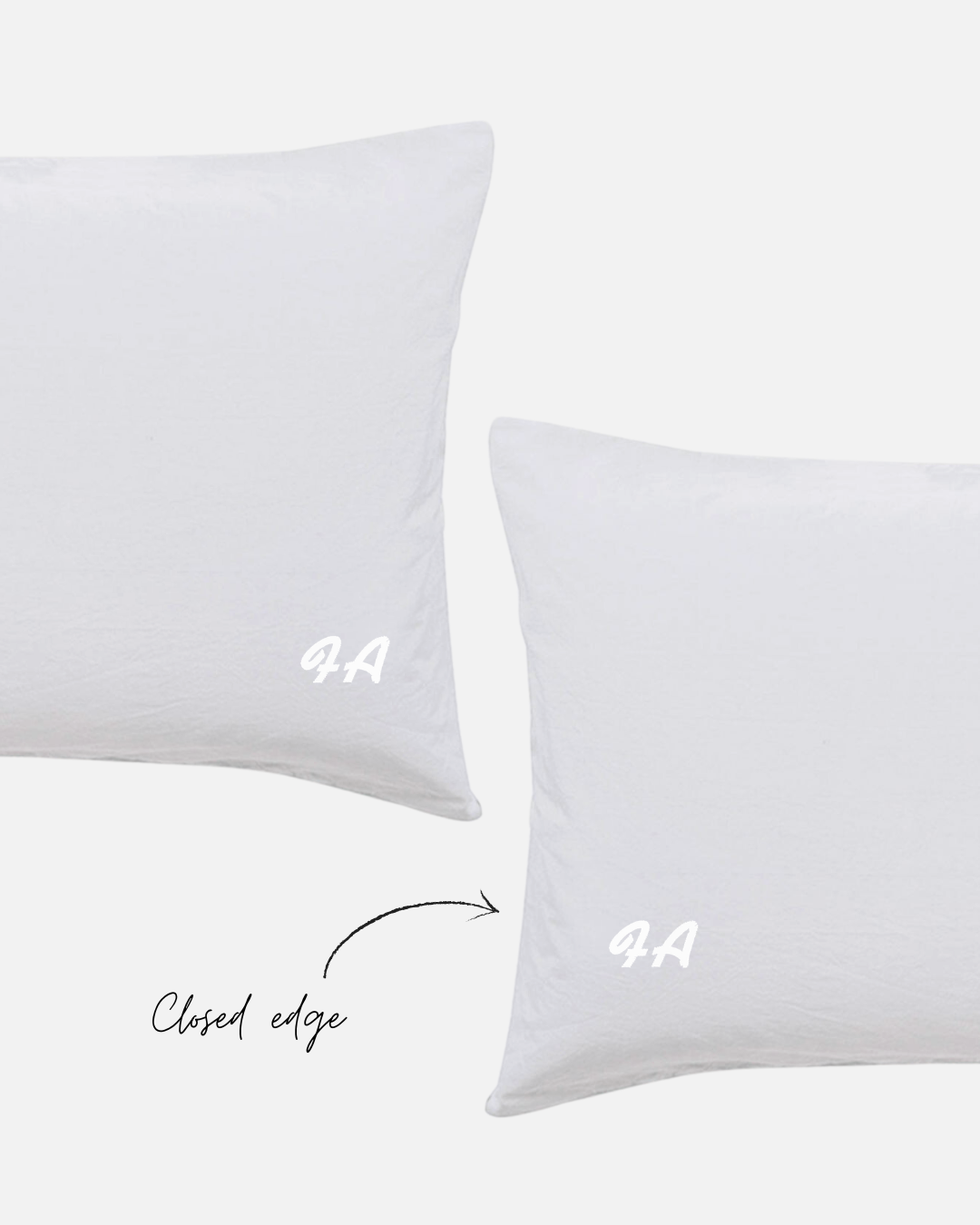 Custom Embroidered Pillowcases - Elena