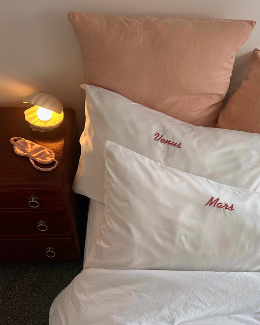 Custom Embroidered Pillowcases - Elena Font