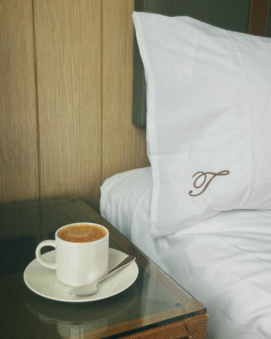 Custom Embroidered Pillowcases - Lorelai Font