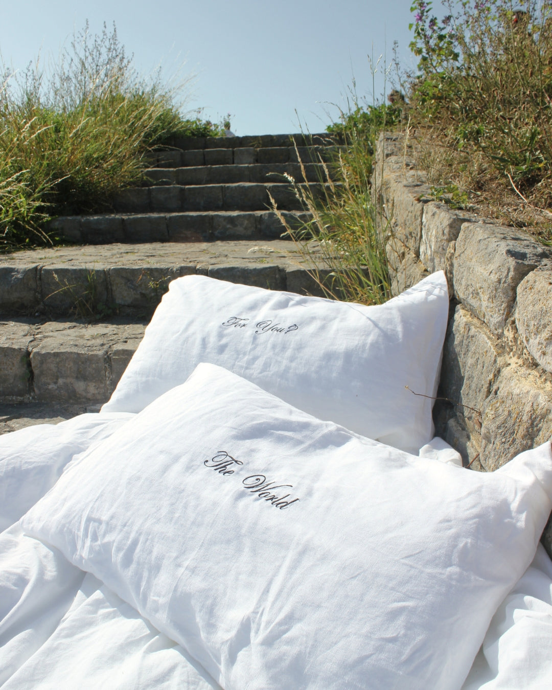 For You Pillowcase Pair - Black