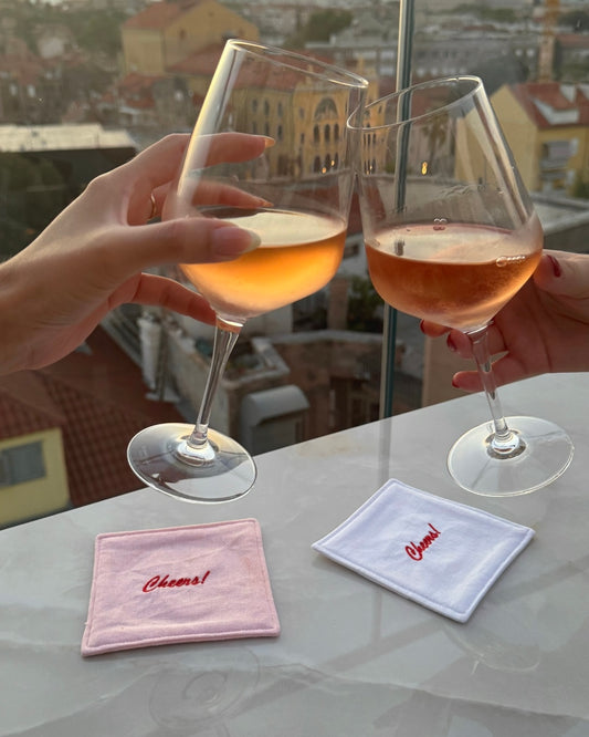 Cheers Coaster Set - Marshmallow