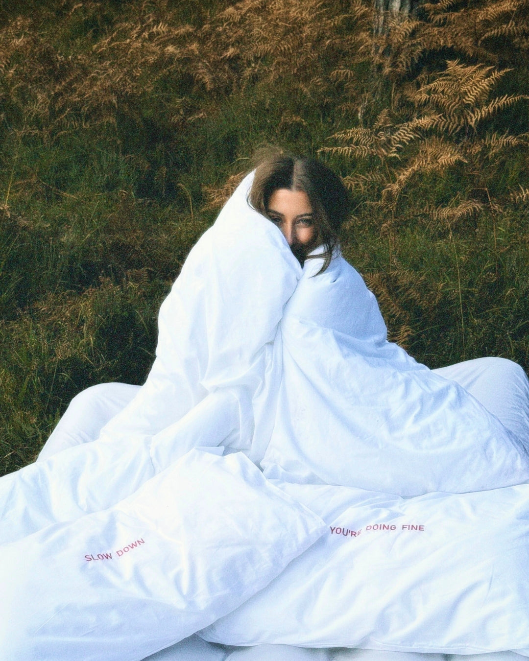 Slow Down Pillowcase Pair - Cherry