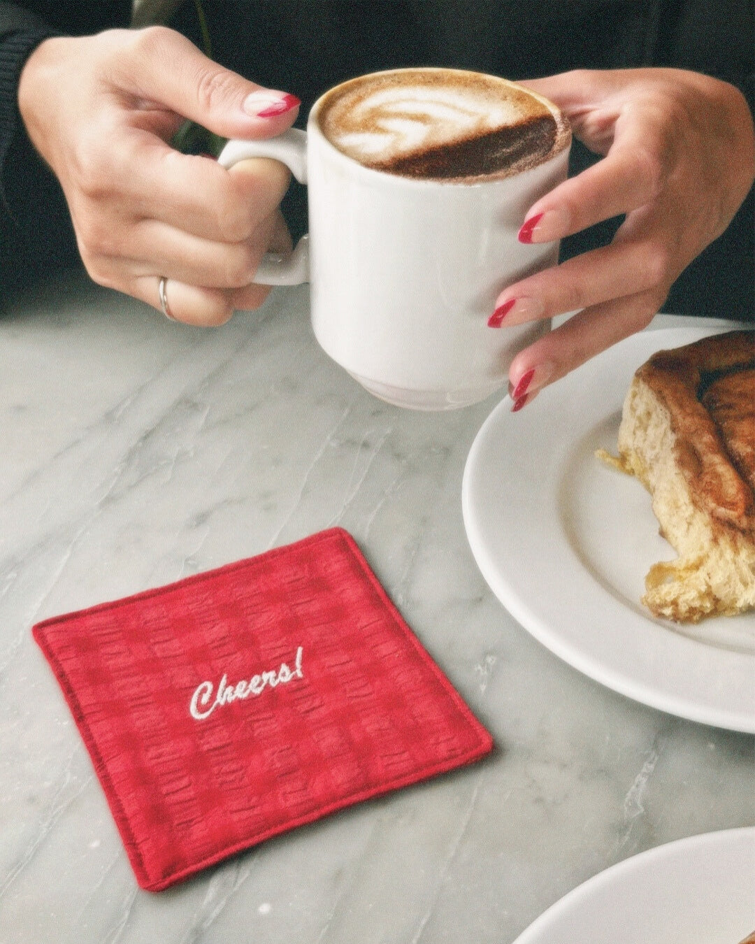 Cheers Coaster Set - Cherry