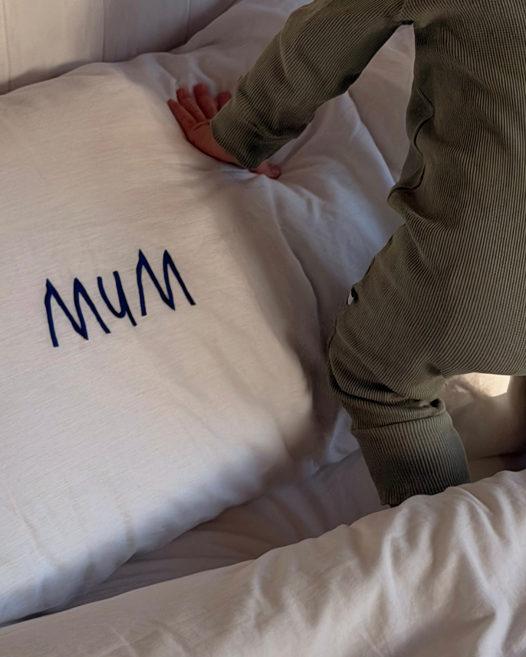 Custom Embroidered Pillowcases - Angelica Font