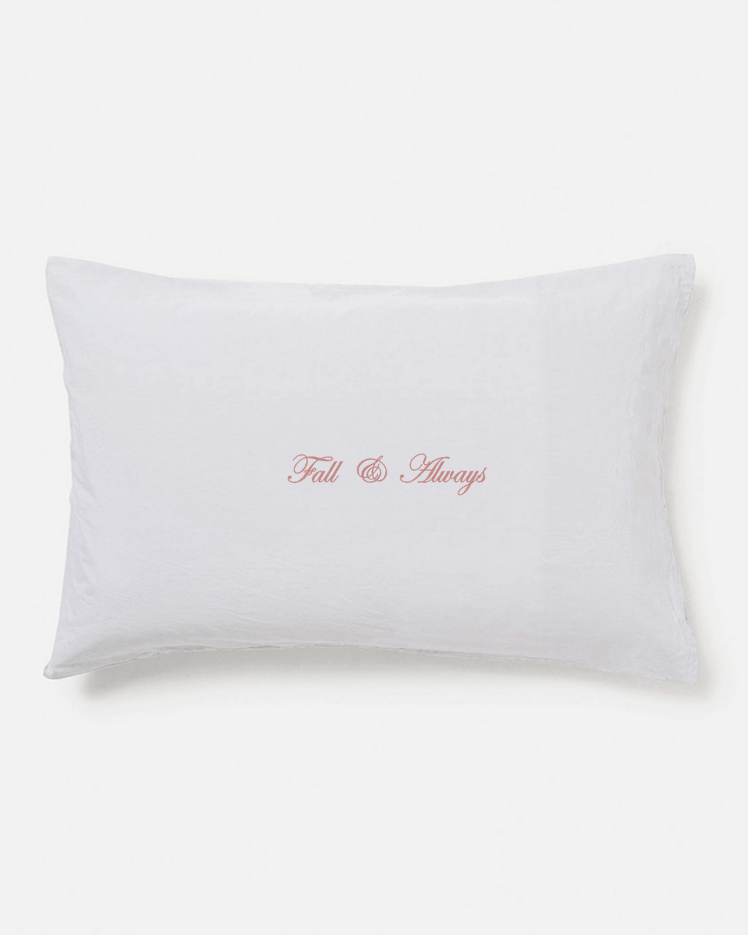 Custom Embroidered Pillowcases - Lorelai