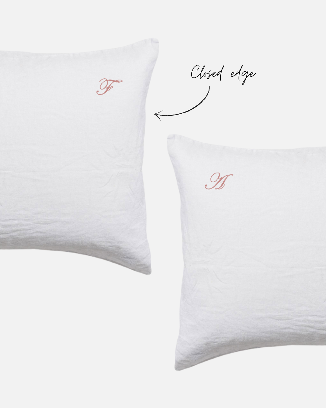Custom Embroidered Pillowcases - Lorelai