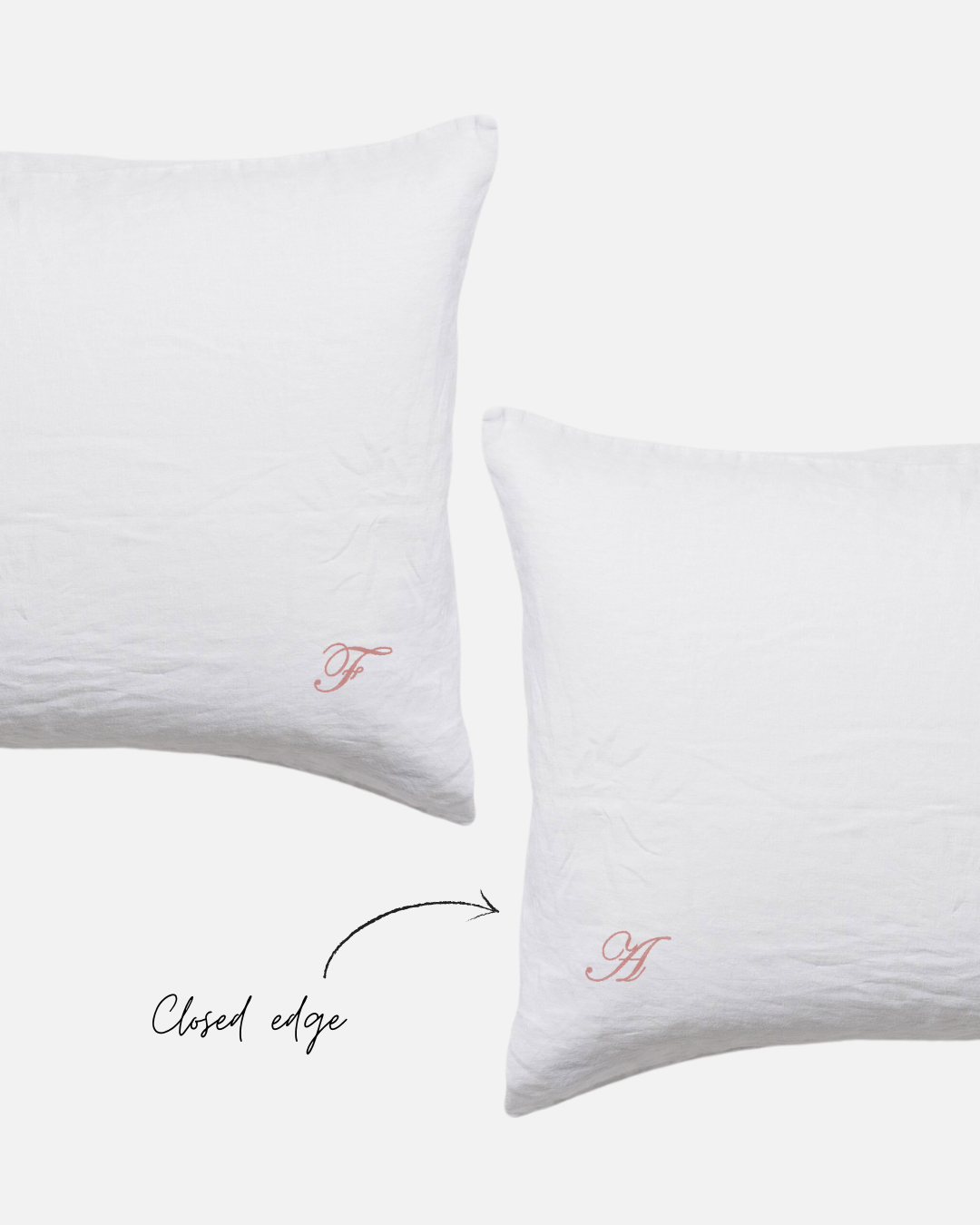 Custom Embroidered Pillowcases - Lorelai