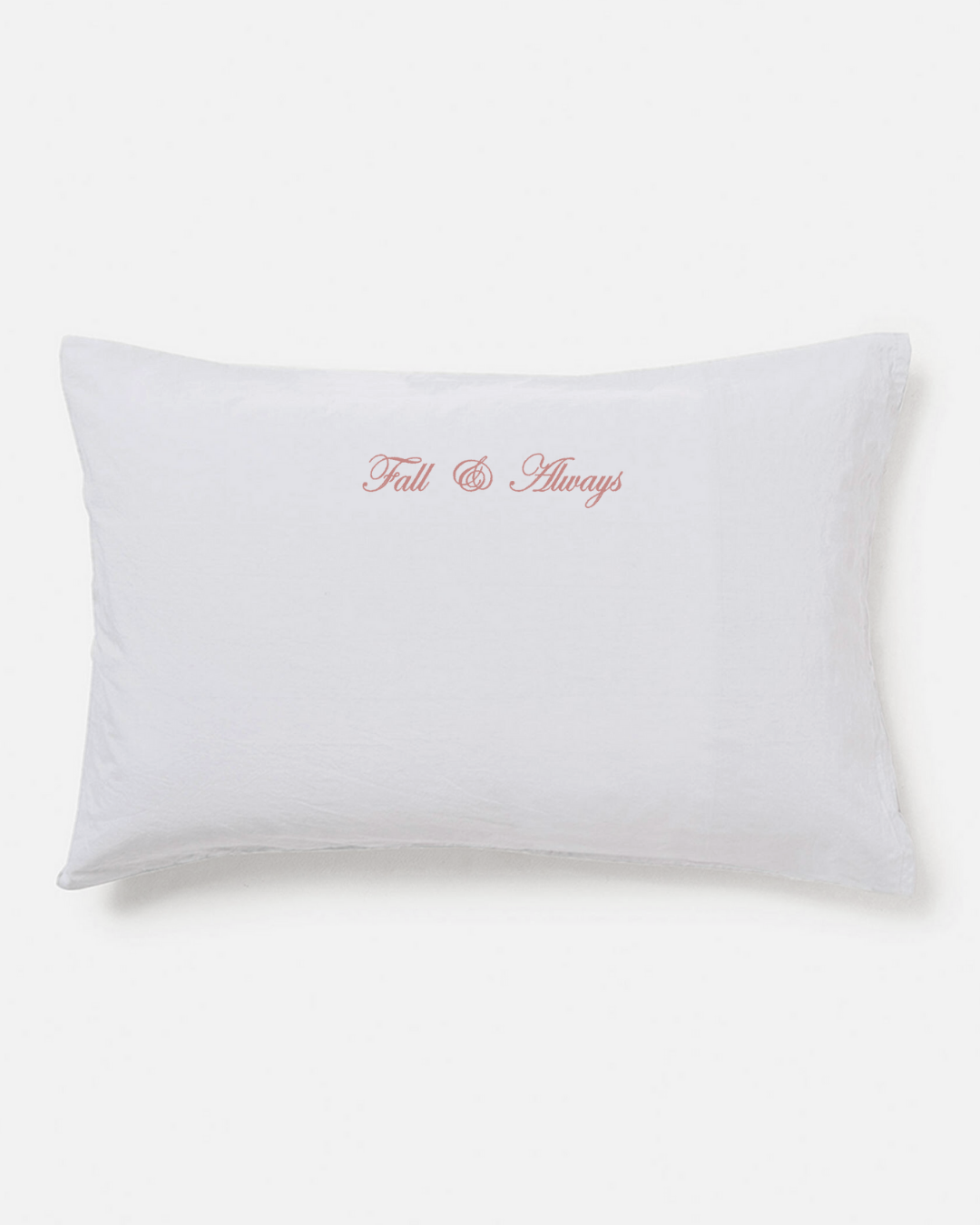 Custom Embroidered Pillowcases - Lorelai