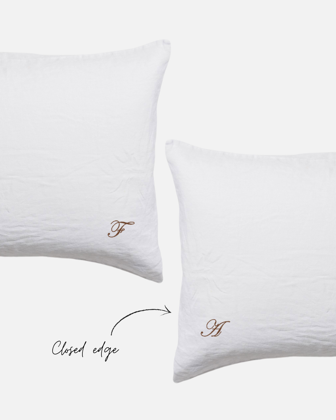 Custom Embroidered Pillowcases - Lorelai