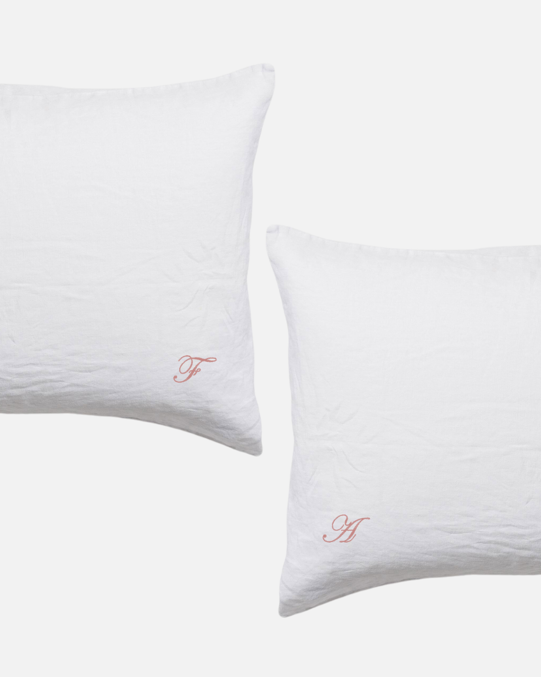 Custom Embroidered Pillowcases - Lorelai Font