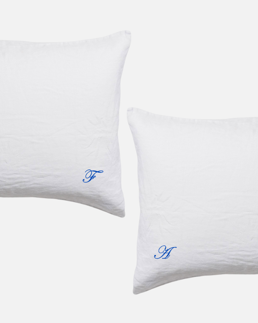 Custom Embroidered Pillowcases - Lorelai Font